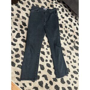 AGOLDE Black Straight Leg Denim